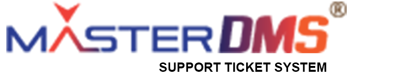 Support Ticket System MasterDMS